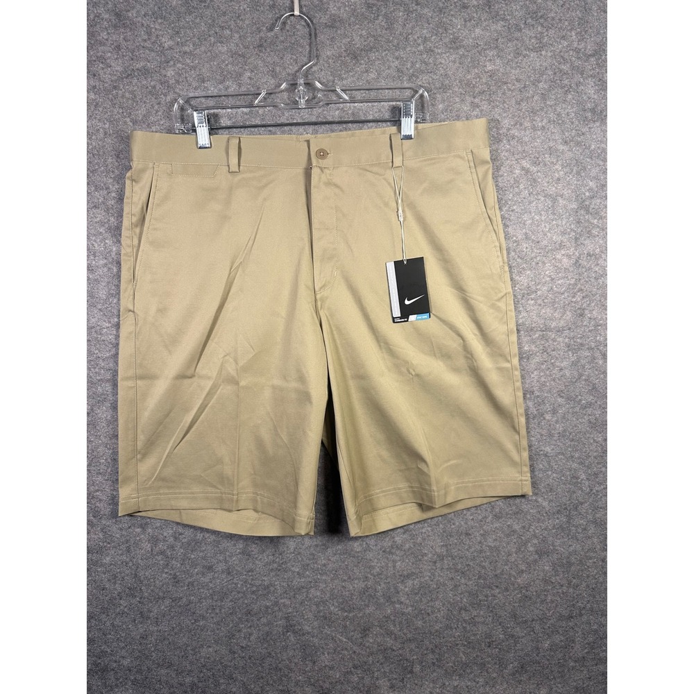 Nike Golf Tour Performance Dri-FIT Mens Size 38 Tan Golf Shorts